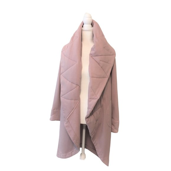 Young Fabulous & Broke Jackets & Blazers - HOST PICK! Young Fabulous & Broke Sandrine Quilted Coat Jacket Pale Pink S to M